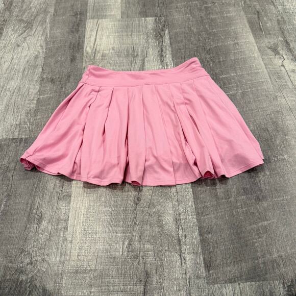 abercrombie kids Other - Abercrombie Kids 13/14 Pink Pleated Skort Skirt With Built in Biker Shorts